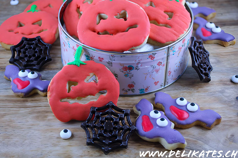 Halloween Kekse backen & dekorieren