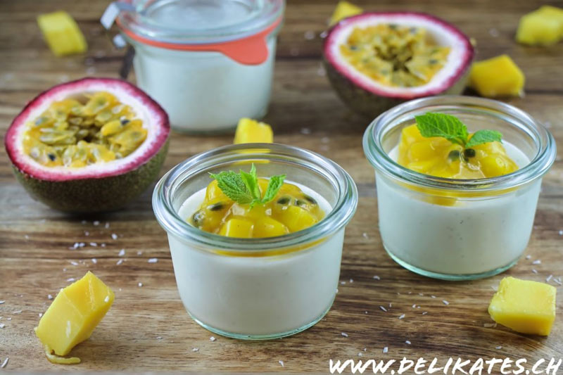 Vegane Panna Cotta Rezept